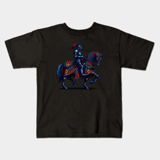 Decorated medieval knight Kids T-Shirt